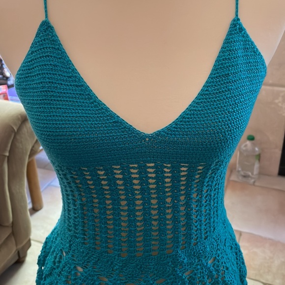 Crochet handmade dress for women size small good for beach - Picture 5 of 5
